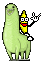 Banana on a llama